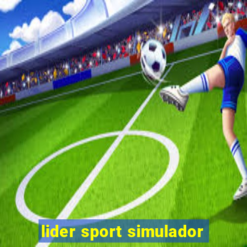 lider sport simulador